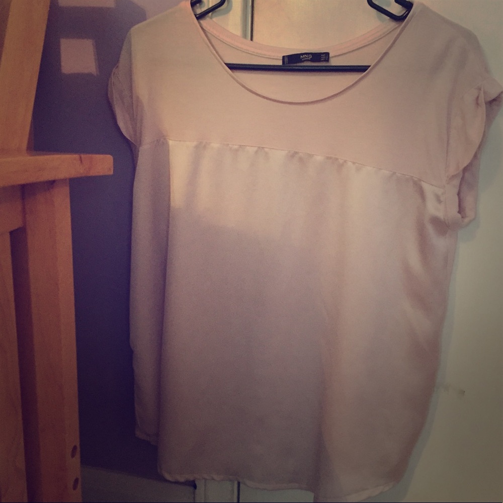 Light pink blouse